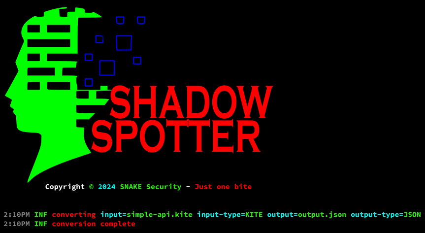 Shadow-Spotter convert kite file