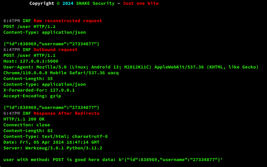 Shadow-Spotter Replay output